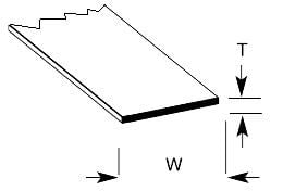 Plastruct SSS-101P (SSS-101P) 0.3mm Styrene Sheet White 300x175mm 8pc