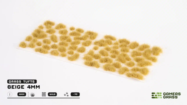 Gamers Grass: Tufts - 4mm Beige