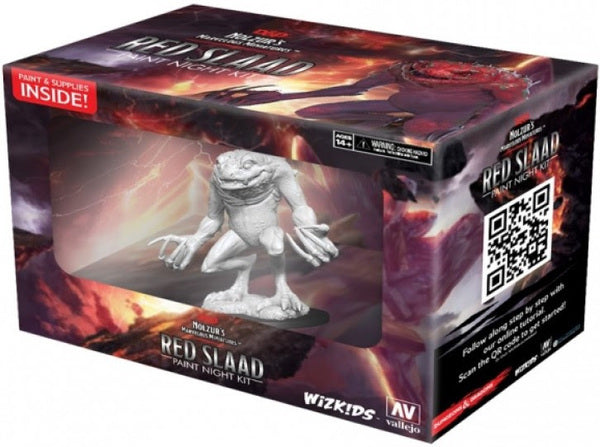 Nolzur's Marvelous Miniatures - Red Slaad Paint Night Kit