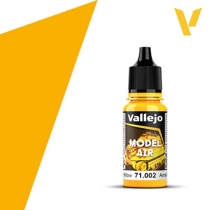 Vallejo Model Air - Medium Yellow