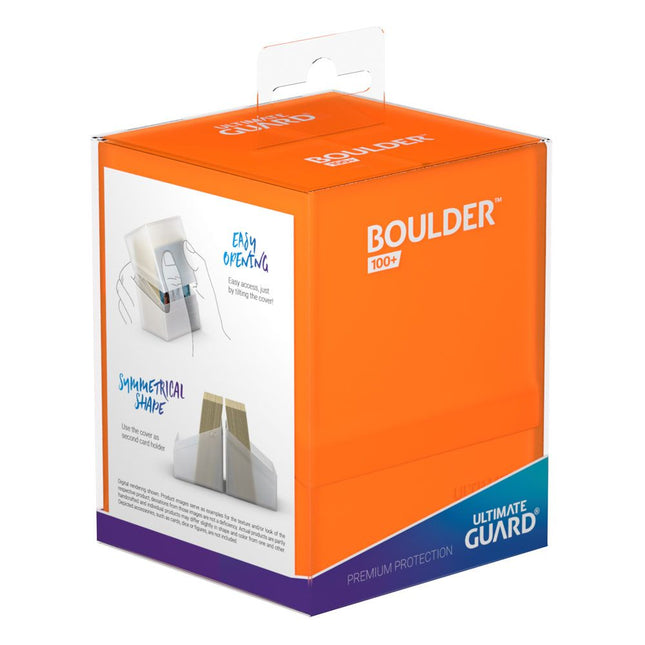 Ultimate Guard Boulder™ Deck Case 100+ Standard Size Poppy Topaz