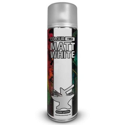 Colour Forge Spray Matt White (500ml)